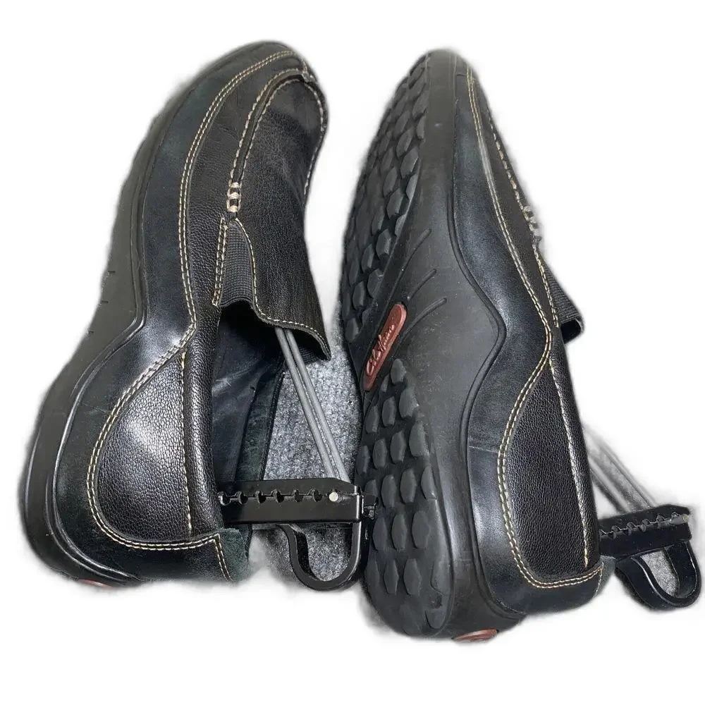 Cole Haan C03557 Tucker Venetian Men Black Driving Leather Slip On Size 8W - Picture 6 of 10
